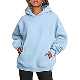 Trendy Queen Womens Oversized Hoodies Fleece Sweatshirts Fall Fashion Pullover Sweaters Winter Clothes