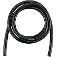 Ucreative 5FT ID 3/16" (5mm) High Temperature Silicone Vacuum Tubing Hose 130PSI Max Pressure Black