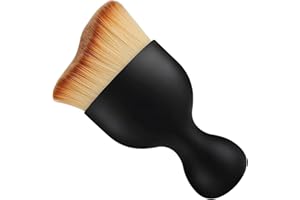 ESPETIO Vinyl Record Brush, Anti-Static Soft LP Record Cleaner, Vinyl Dust Remover Brush with Ultra-Fine Fiber Bristles, Safe for Vinyl LP CD Album Care, Car Interior, Keyboard, Nail Art Dust Brush