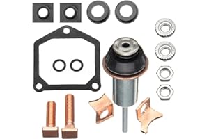LPFIDI Starter Repair Rebuild Kit 228000-6660 Plunger Contacts Set Compatible For Toyota Subaru Honda