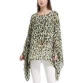 Max Hsuan Women’s Solid Sequin Fringe Tassel Tunic Blouse Caftan Plus Size Loose Long Pullover Sweater Tunics