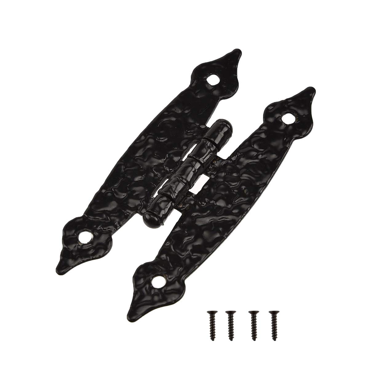 TamBee Invisible Hinge Heavy Duty Zinc Alloy Concealed Hidden 180 Degree Swing Hinge 3 Way Adjustable Butt Hinge 6 x 2.5 x 1 inch (2 Hinge, Sliver)