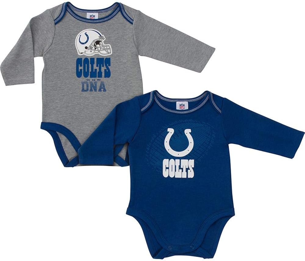 2 Pack Long sleeve Bodysuit: Clothing
