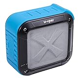 Evershop Portable Outdoor Bluetooth Speaker,Shower Waterproof Wireless Speaker with 10 hours Battery Life for iphone 7,7 plus,6s,6s plus,Galaxy S7 Edge(Blue)
