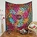 GLOBUS CHOICE INC. Multicolor Tie Dye Bohemian Tapestry Elephant Star Mandala Tapestry Tapestry Wall Hanging Boho Tapestry Hippie Hippy Tapestry Beach Curtain Coverlet 90