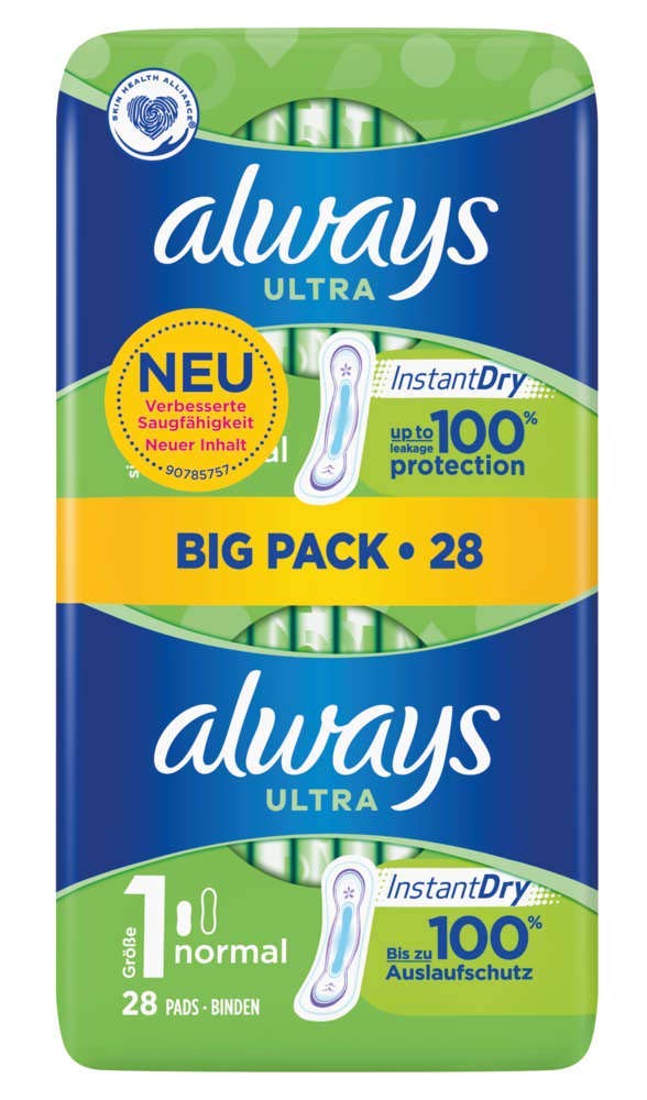 Always Ultra Standard Sanitary Pads