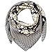 TONY AND CANDICE Women's Square Scarf 100% Polyester Silk Feeling, 33X33 Inch (Color 12)