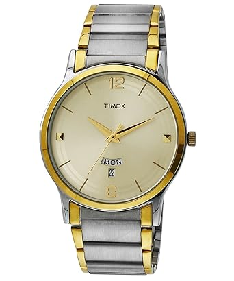 Classics Analog Beige Dial Mens Watch-TW000R426