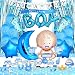 Baby Shower Decorations for Boy Kit- Includes "Its A Boy" Banner & Balloons, Blue Foil Fringe Curtain, Sash, Photo Booth Props, Baby Boy & Additional Foil Balloons and Table Cloth! primary