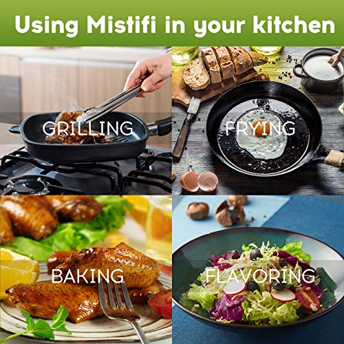 Mistifi Glass Oil Sprayer/Mister 5.1 fl oz (150ml), For Cooking Oil