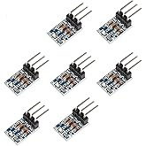 Dorhea 7 Pack 3.3V DC-DC Buck Converter 3 Pins AMS1117-3.3V DC 4.75V-12V to 3.3V Voltage Regulator Step Down Power Supply 800