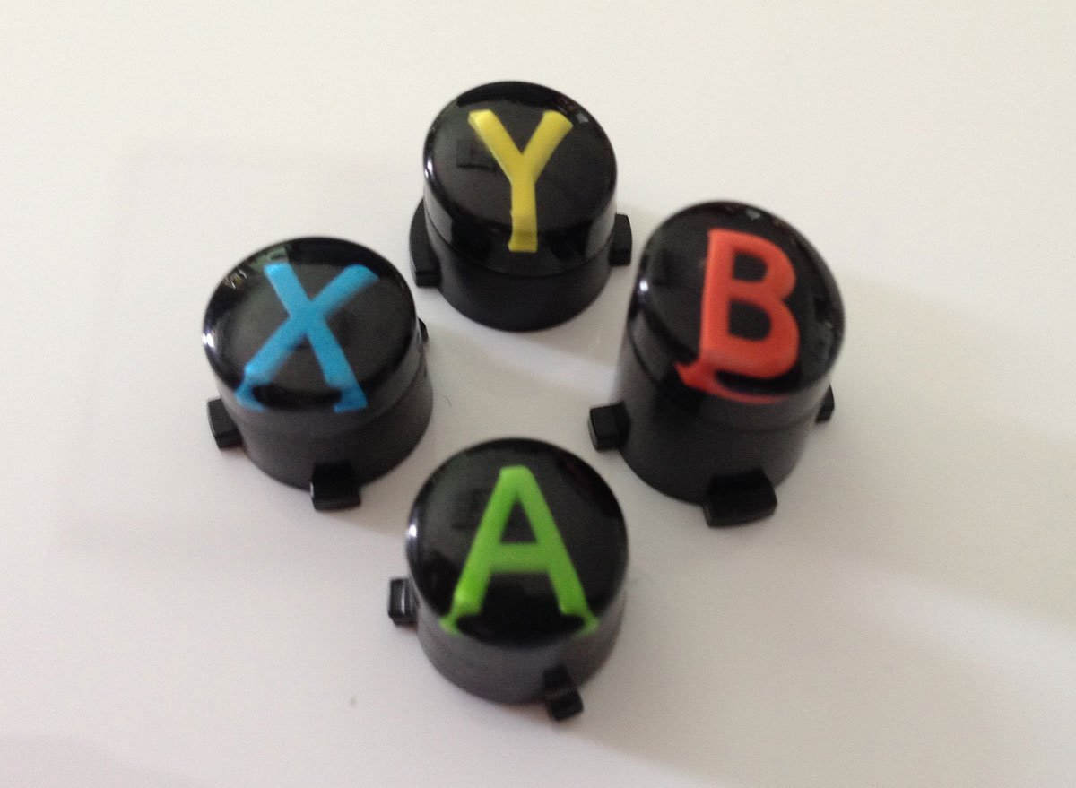 Original ABXY buttons for Xbox One controller (A B X Y) Custom mod Buy