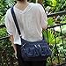 VOLGANIK ROCK Crossbody Bags for Women with RFID Multi Pocket Shoulder Bag Lightweight Waterproof Nylon Travel Purses and Handbags