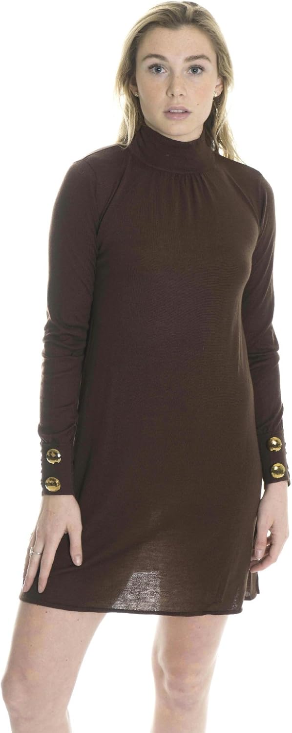 chocolate sweater dress