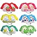 Coceca 6 Pcs Toddler Smock Baby Bibs Long Sleeve Bibs for 1-3 Years Old Infants