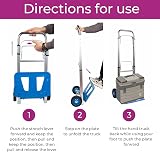 Neo Heavy Duty Aluminium Folding Sack Trolley 100 kg Extendable Handle view 7
