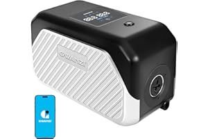 GWANZI 1HP Whole House Variable Speed Water Pressure Booster Pump 90PSI 115V Automatic Penmanent Mangnet Motor Constant Pressure 1320GPH Wireless App Control Compac Design for Home House Villa Apartmen