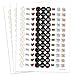 Happy 100th Birthday Sticker Decorations for Hershey Kisses (Set of 324)