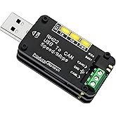 Jhoinrch USB to CAN Bus Converter Base Open-Source Hardware CANable Supports Multiple Firmware and Operating Modes