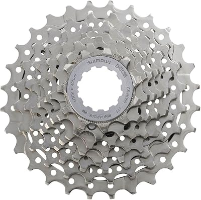 Shimano HG50 8 Speed Cassette 11-30T Silver Hyper Glide