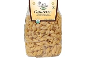 Mantova Organic Italian Specialty Pasta, Caserecce (2 packs of 1 lb. each) - Artisan Pasta, Non-GMO, Vegan, and Imported From Italy, Premium Quality
