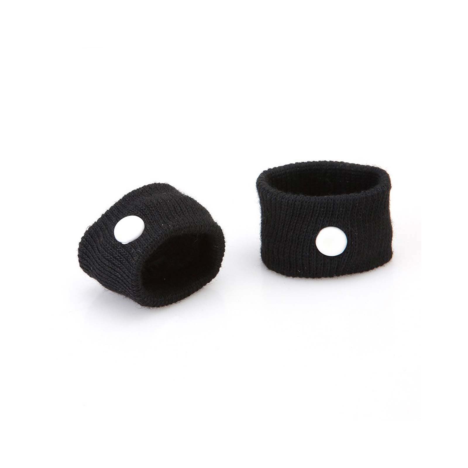 A&M Fitness® Bracelet Anti Nausee Mal des Transports, Bracelet Acupression Enfant Noir, Paire de Bracelet Anti Nausée Adultes, Enfants de Plus de 6 Ans