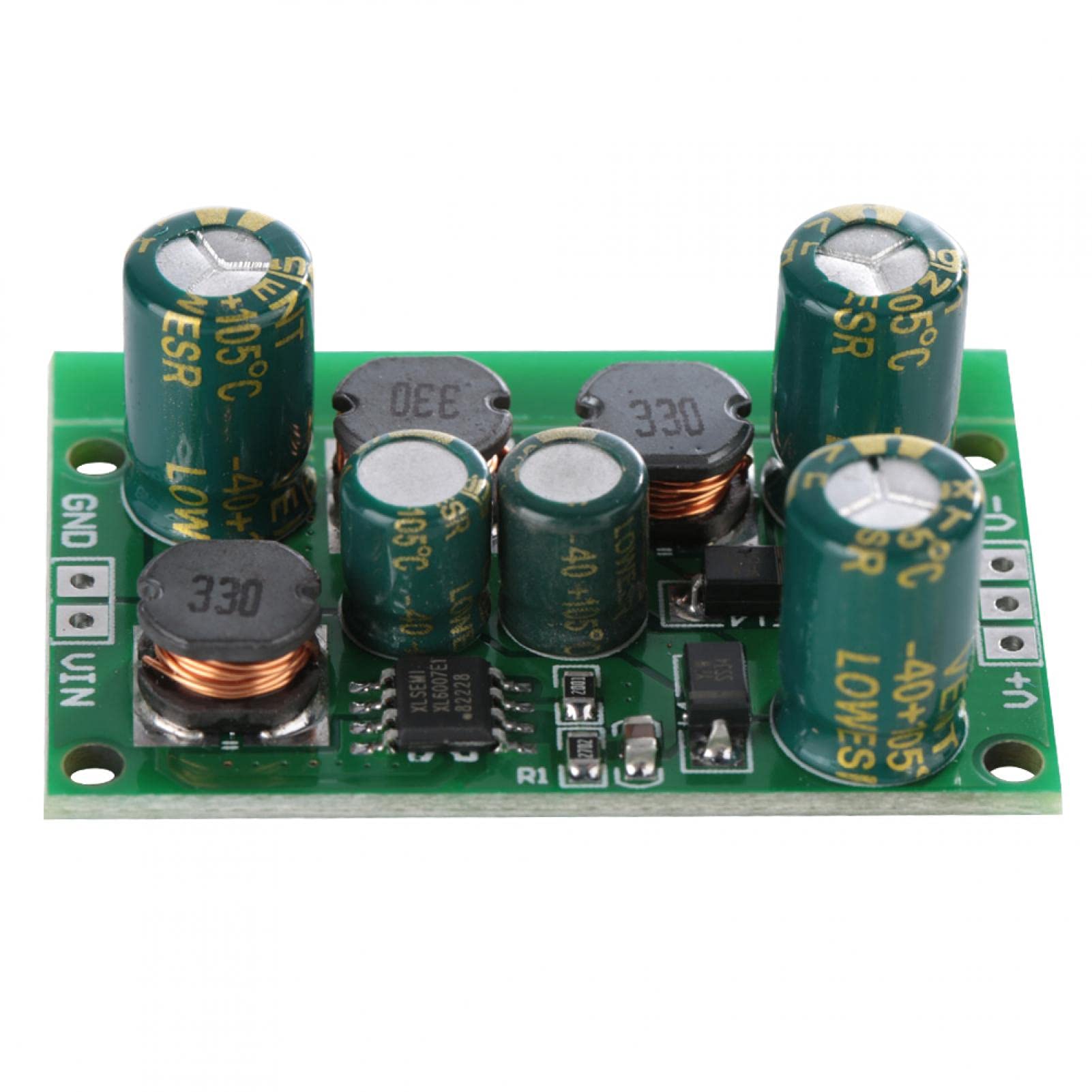 Positive Negative Voltage Converter,DC-DC Positive & Negative Voltage Boost-Buck Converter Output ±5V 6V 9V 10V 12V 15V 18V 24V,Soft-Start Function(±12V)