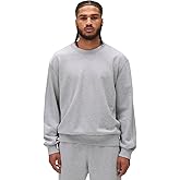 REIGNING CHAMP Men's Midweight Terry Classic Crew Neck Sweatshirt