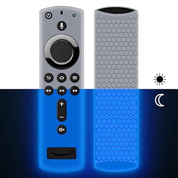 Hydream Schutzhülle für Fire TV Stick 4K / 4K Ultra HD mit der Neuen Alexa-Sprachfernbedienung (2.Gen), Leichte Rutschfeste S