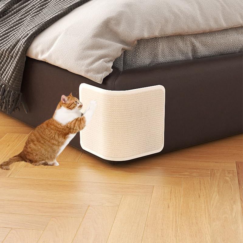Cat Scratching Mat Pad Cat Furniture Protector Anti Scratch Sofa Scratcher Mat Cat Scratch Board Cat Scratch Bed Sofa Shield Couch Guard Sisal Pad for Cat Grinding Claw Cat Scratcher Rug Cover