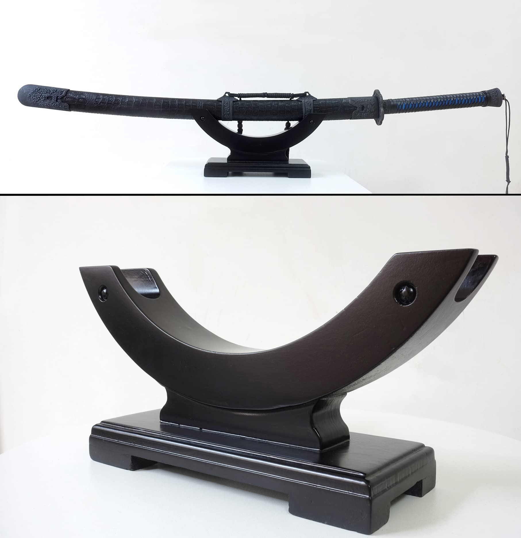 Photo 1 of Sword Stand,Sword Holder,Sword Stand Display Katana Sword Bracket Samurai (Bend)
