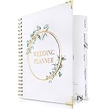 Beautiful Wedding Planner Book and Organizer - Enhance Excitement and Makes Your Countdown Planning Easy - Unique Engagement 