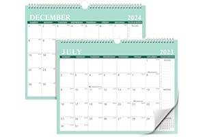 ALIAGLE Calendar 2023-2024-2025 Wall Calendar, July 2023 - December 2024 Calendar ,January 2024 - June 2025, 18 Months Calendar, 11.6"x14.8'', Large Daily Blocks Perfect for Planning and Organizing for Home