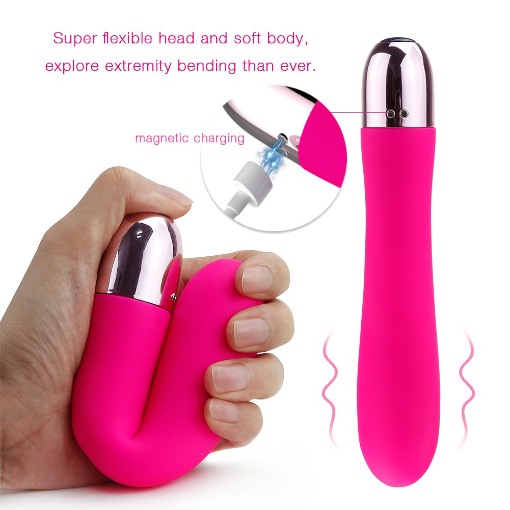 Mini Vibrator adult sex toy for Women g spot stimulator Super Soft Silicone handheld wand massager