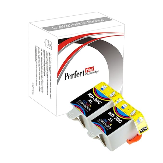 2 Farbe PerfectPrint Tintenpatronen ersetzen 30 cl für Kodak Drucker ESP 1.2 3.2 3.2S C110 C310 C315 ESP Office 2150 2170 HER