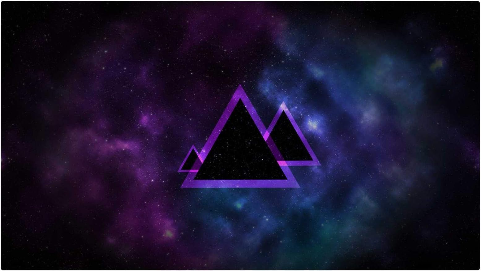 TWYYDP Classic Wooden Puzzle 500 Pieces Starry Purple Triangle
