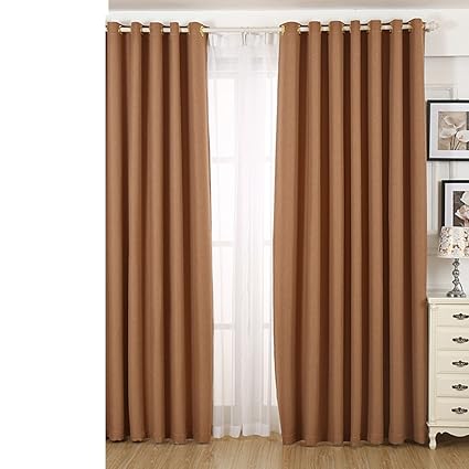 Amazon Com Xiaojingly Blackout Curtains Sun Protection Cotton