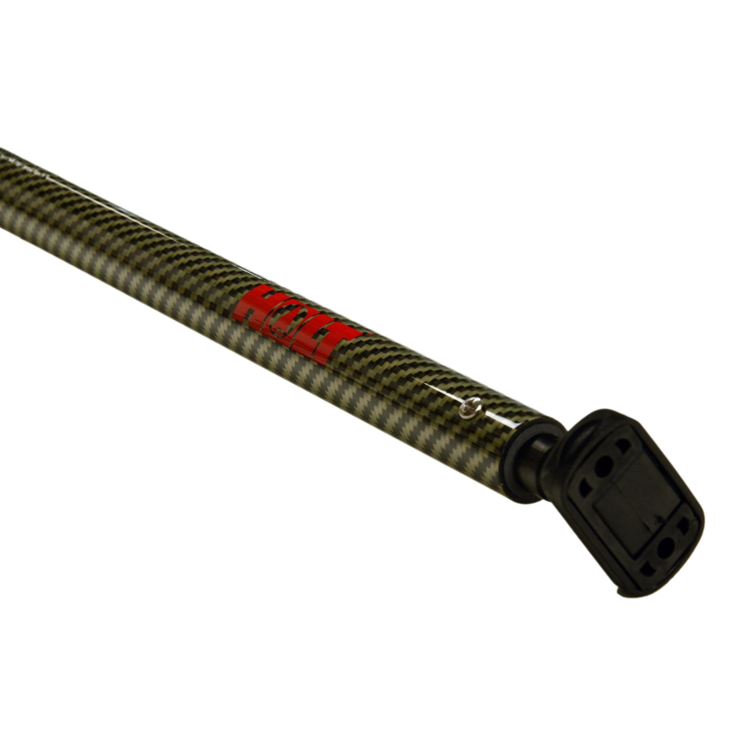 Holt Laser 23mm Carbon/Kevlar Tiller Extension 23mm x 1200mm, Black, One Size (HT7210)