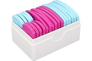 Knit Blocking Comb Professional Sweater Stretcher for Knitting Needlework Blue, Knit Blockers Pin Kit Knitting Aids Knit Bloc