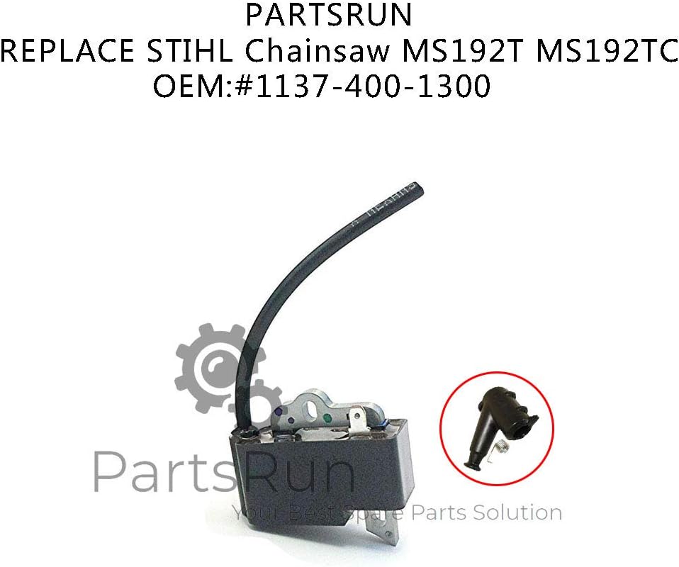 Ms192t Ms192 Tc Ignition Coil With Spark Plug Boot And Spring Oem Zf Ig A Partsrun Ignition Coil Module Fits Stihl Ms192c Ignition Parts Coils