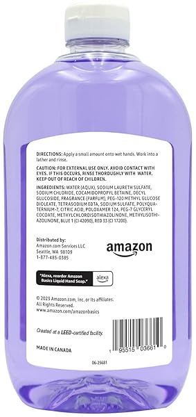 AMAZON BASICS ORIGINAL FRESH LIQUID HAND SOAP, MOISTURIZING FORMULA, PHTHALATE & PARABEN-FREE, 32 FL OZ (PACK OF 2) (PREVIOUSLY SOLIMO)