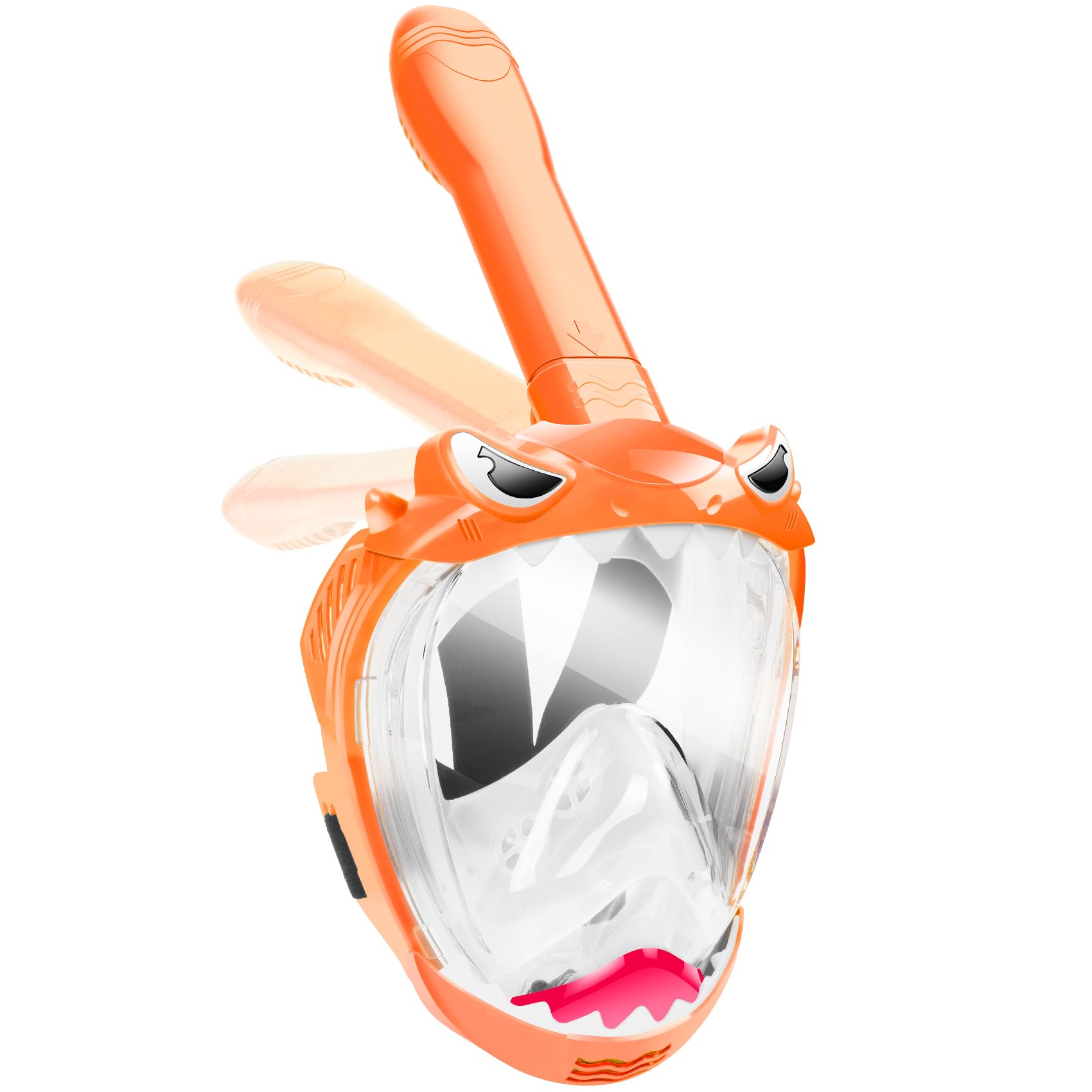 Photo 1 of ***MISSING PARTS***
Zipoute Snorkel Full Face Snorkel Mask for Kids, Kids Snorkeling Set 180 Degree Panoramic View, Safe Anti-Leak Anti-Fog, Foldable Dry Top Snorkeling Gear for Kids Adult