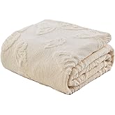 GIOKARNNA Throw Blankets with Butterfly,Soft Warm Blankets for Lover Mom Father Friends Gifts Pets,Lightweight Fuzzy Blanket for Couch Sofa Bed(Beige,50"x60")