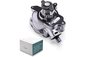 AULINK 904-817 Brake Booster Vacuum Pump (Engine 2.5L) 07K145100C 07K145100H for Volkswagen VW Beetle Golf Jetta Passat Rabbit SportWagen 2006-2014, Audi TT Quattro RS 2012-2013