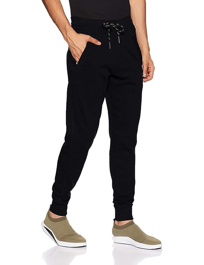 Buy Run Sports Wear Men Solid Regular Polyester Joggers () at Amazon.in