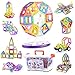 Gifts2U 148 PCS Magnetic Building Blocks for Kids with Storage Box Magnetic Tiles Building Set STEM Preschool Educational Construction Kit Magnet Stacking Toys Gift for Boys and Girls