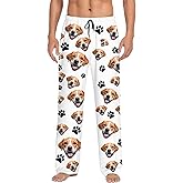 Custom Pajama Pants With Photo Customized Funny Pajamas Pants Personalized Unisex PJ Bottoms