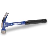 VAUGHAN Steel Eagle Curved Claw Hammer, 22 Oz, Assembled in the USA | Forged High Carbon Steel, Powder-Coated Finish, Octagon Neck, Non-Slip Cushioned Grip, Finish Work, VN10120