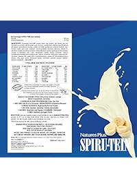 Nature 's Plus – simplemente natural vainilla spirutein Shake Unsweetened 1,63 libras, 097467045774, 1, 1