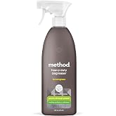 method Heavy Duty Degreaser, Lemongrass Scent, 28 fl oz | Cuts through Grease, Oil, Burnt-On Messes and Stubborn Splatters, For Use on Stove Tops, Range Hoods, Microwaves, and More